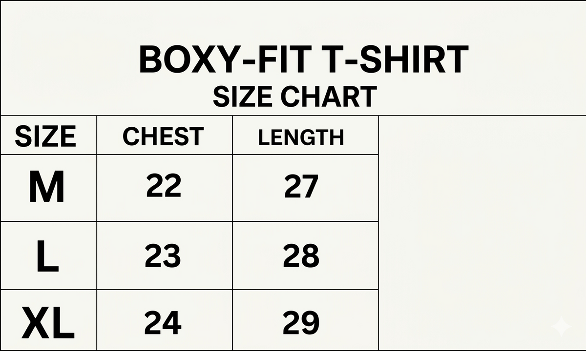Boxy Fit T-Shirt